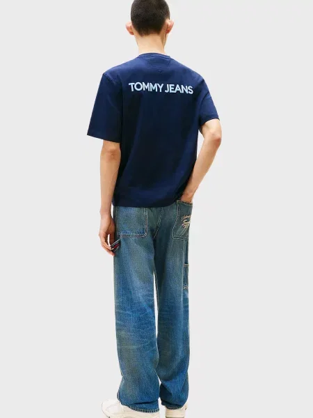 Футболка Tommy Jeans синя