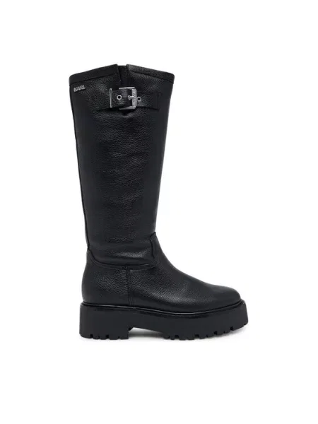 KARL LAGERFELD Zimski škornji Burly Biker črna