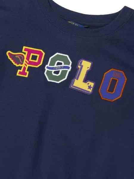Bluza dziecięca Polo Ralph Lauren niebieska