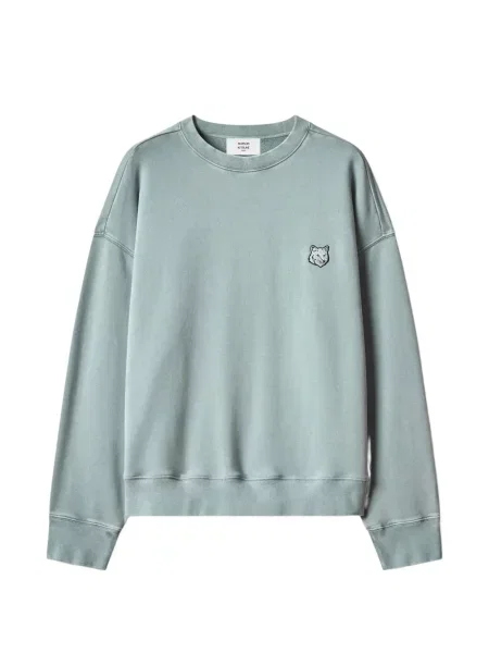 Pulover Maison Kitsune albastru