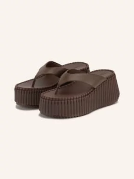 Chloé Žabky Na Nama sharp brown hnědé