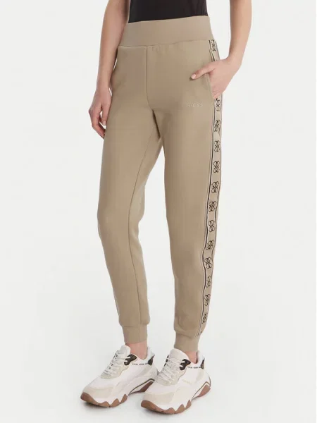 Guess Spodnji del trenirke bež