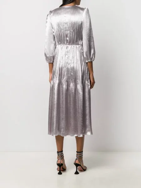 Rochie Philosophy Di Lorenzo Serafini de costum argintiu