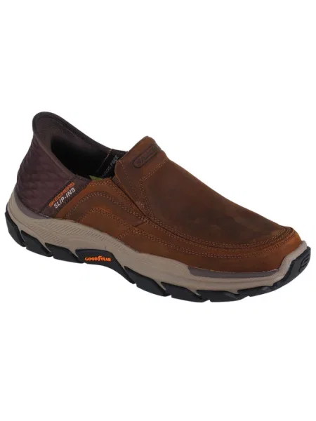 Cipele Skechers CDB smeđa
