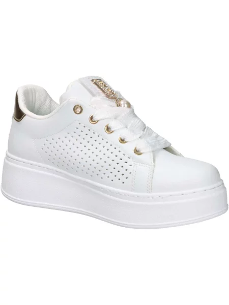 Sneakerși Laura Biagiotti alb