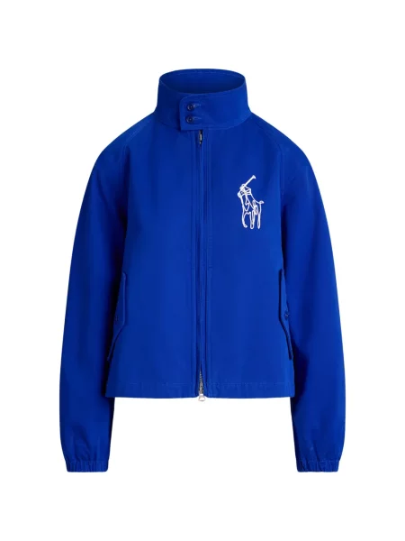 Tricou polo Polo Ralph Lauren cu imagine alb