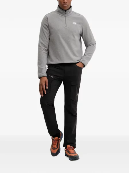 Pulover The North Face din fleece gri