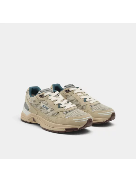 Sneakersy Autry beżowe