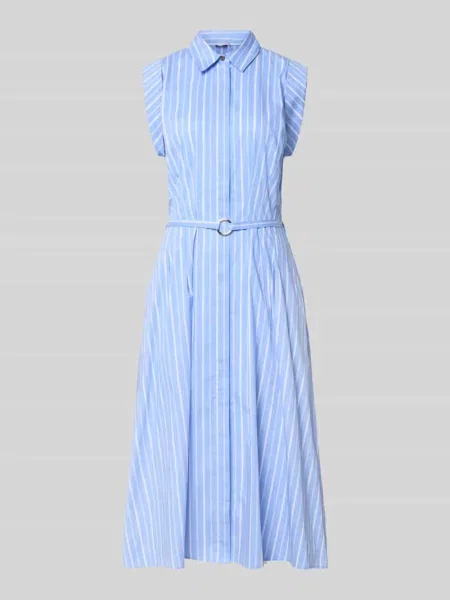 Sukienka koszulowa z paskiem Liu Jo White