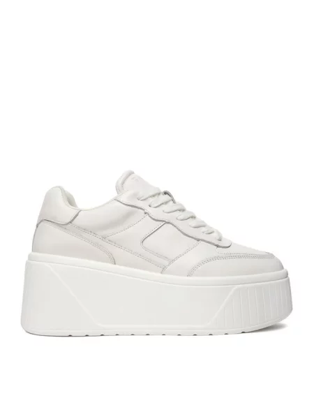 Sneakersy Badura białe