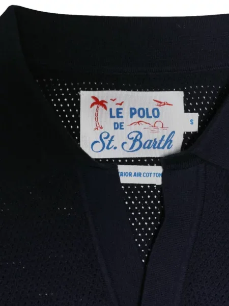 Gulerat tricou Mc2 Saint Barth albastru
