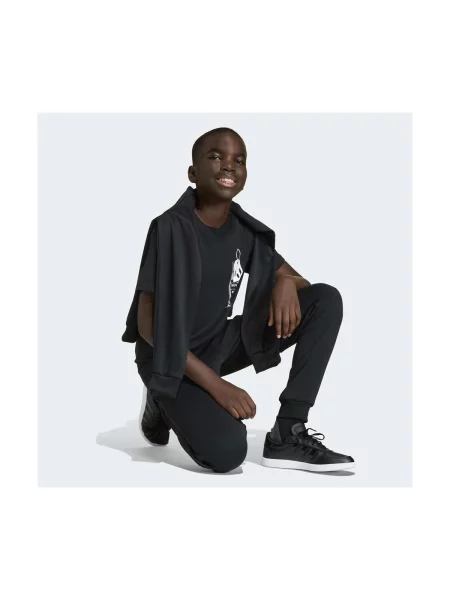 Gyerek póló Adidas fekete