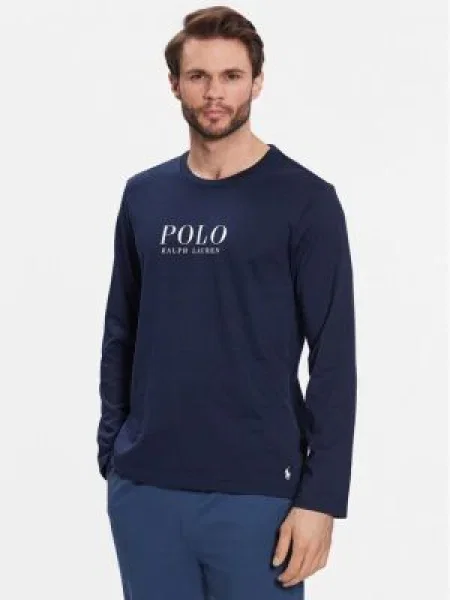 Polo Ralph Lauren Тениска на пижама тъмносин