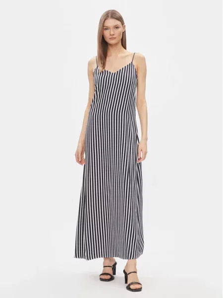 Poletna obleka Tommy Hilfiger modra