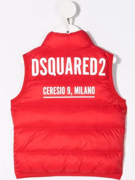 Kamizelka dziecięca Dsquared2 czerwona