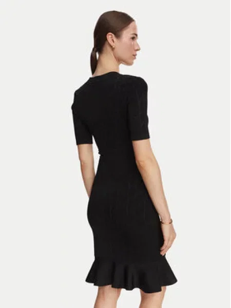 Marciano Guess Pletena obleka črna