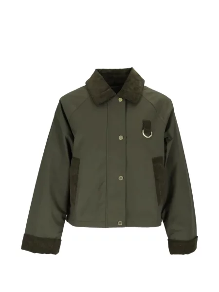 Geacă Barbour de catifea cord verde