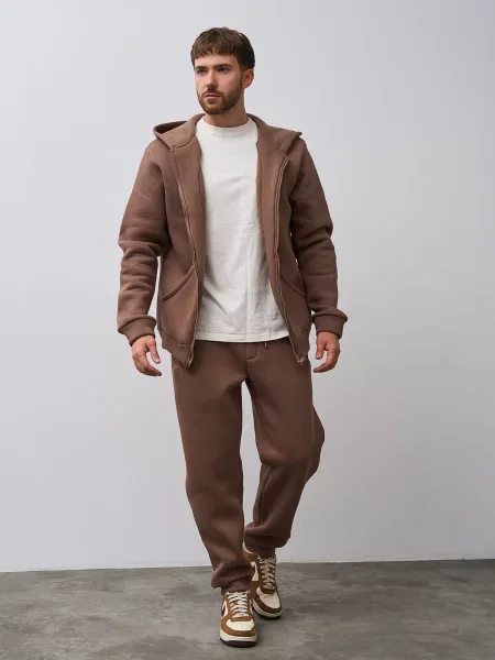 Спортивний костюм ISSA Plus коричневий