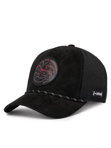 Capslab Καπέλο Jockey μαύρο