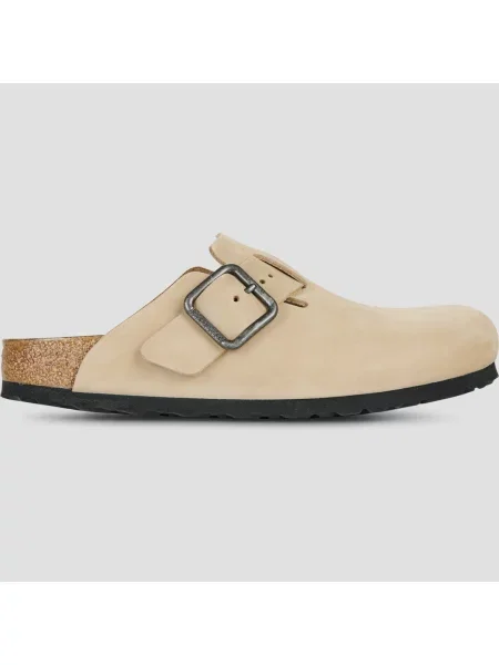 Birkenstock Natikači Boston Wire Buckle Svetlo bež
