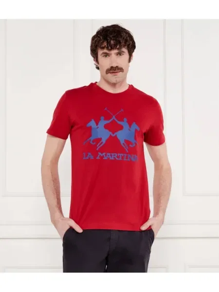 La Martina Tricou roșu