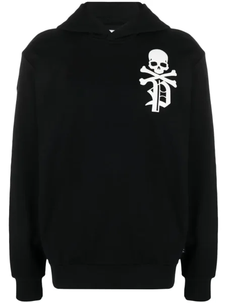 Hanorac cu glugă Philipp Plein negru