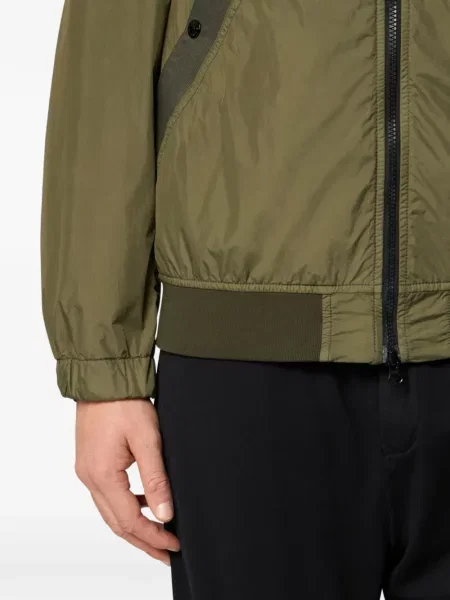 Geacă bomber Stone Island cu strasuri verde