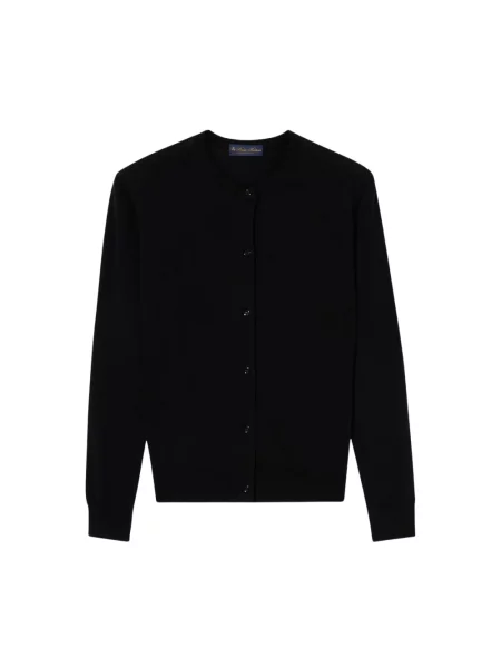 Kardigan Brooks Brothers wełniany czarny