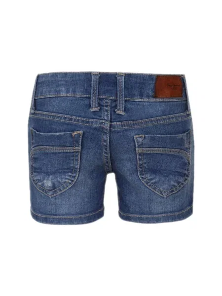 Gyerek denim ruha Pepe Jeans kék