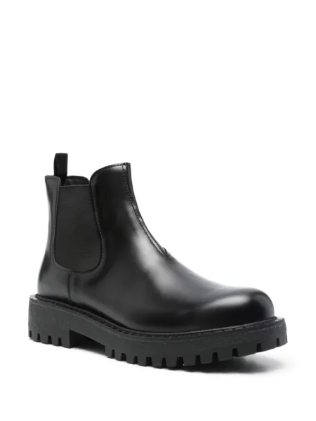 Botine chelsea Prada din piele negru