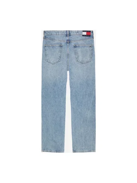 Jeansy straight leg Tommy Jeans niebieskie