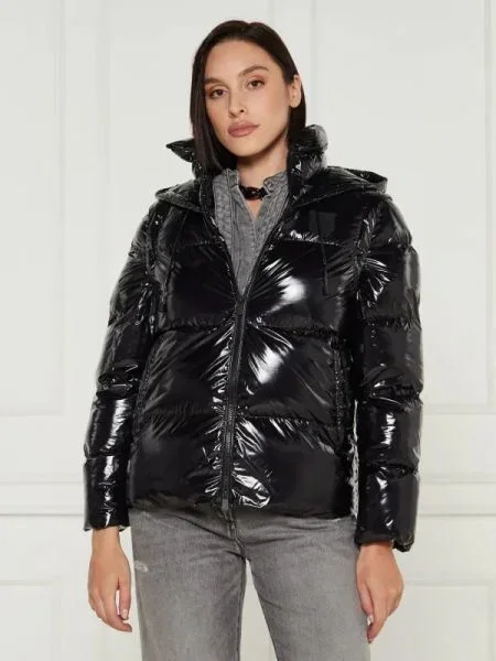 Pinko Kabát CRYSTAL fekete