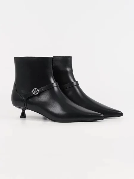 Škornji Karl Lagerfeld črna