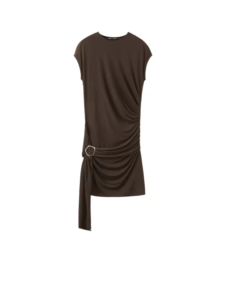 MANGO Rochie MILENA' maro