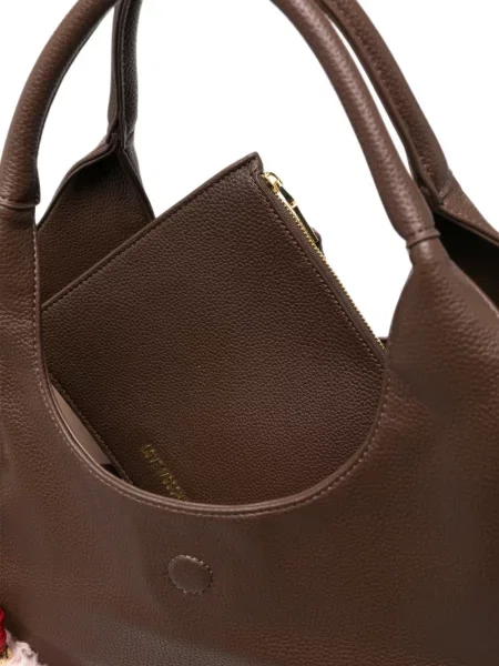 Prívesok Love Moschino hnedá