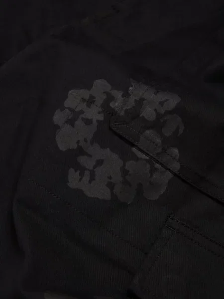 Τζιν σορτς Denim Tears μαύρο