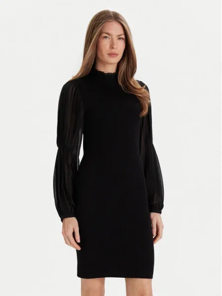 French Connection Rochie tricotată negru