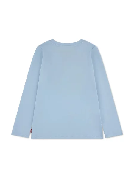 Levi's tričko s dlhým rukávom detské s bavlnou BATWING TEE modrá