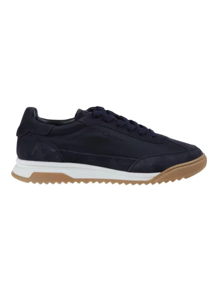 Sneakersy Kiton zamszowe niebieskie