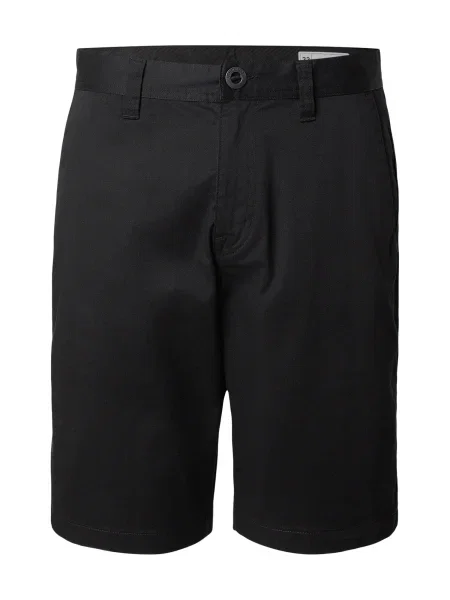 Volcom Pantaloni eleganți FRCKN MDN negru alb