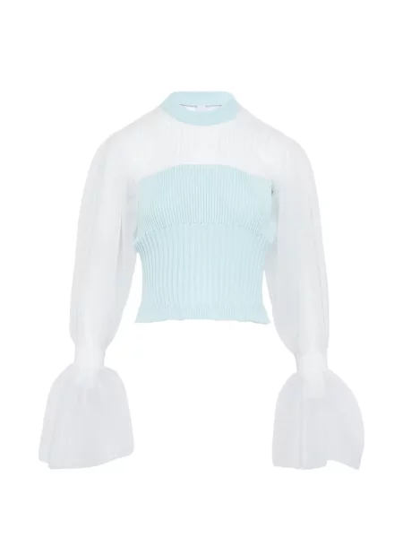 Sweter Cfcl o krotszym kroju biały