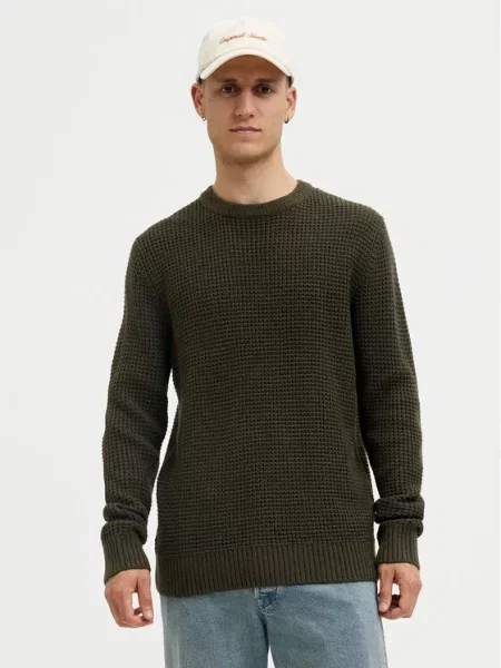 Jack & Jones Megztinis Global žalia