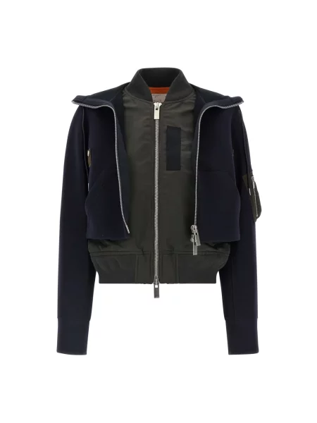 Kurtka bomber Sacai niebieski
