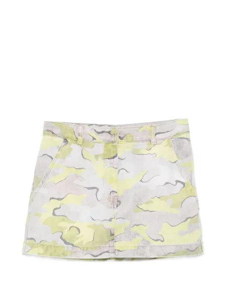 Terepmintás mini szoknya Pinko nyomtatás szürke