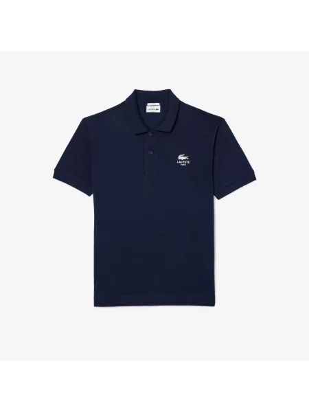 Lacoste Polo Unisex L. 12 Classic Fit granatowe