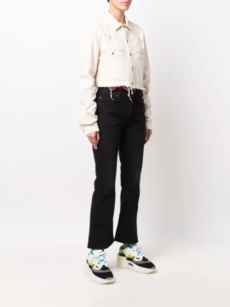 Kurtka jeansowa Rick Owens Drkshdw o krotszym kroju