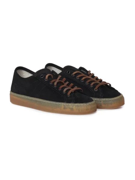 Sneakersy D.a.t.e. skórzane czarne