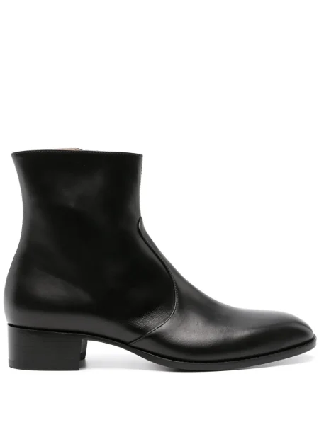 Botine Scarosso din piele negru
