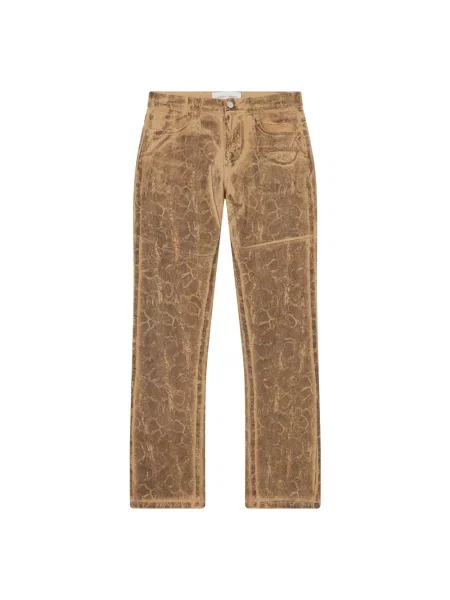 Jeansy Alberta Ferretti brązowe
