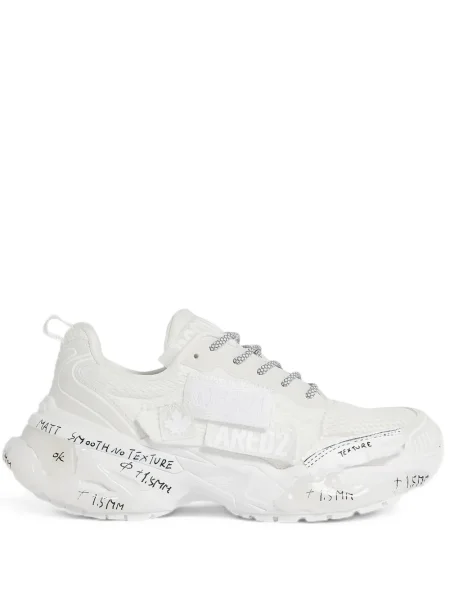 Sneakerși Dsquared2 alb